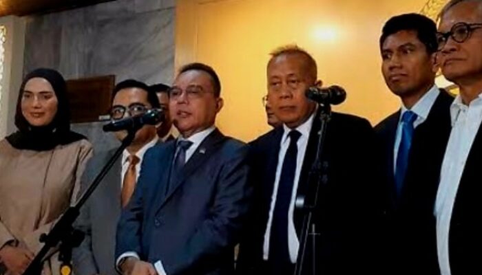 WAKIL KETUA DPR RI SUMI DASCO UMUMKAN BAHTRA BANONG GANTIKAN RIFQI NIZAMY SEBAGAI KETUA PANJA RUU PEMILU